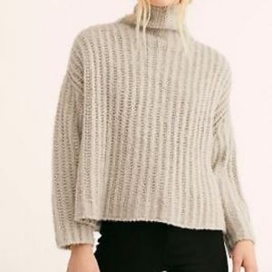 Free People Fluffy Fox Sweater